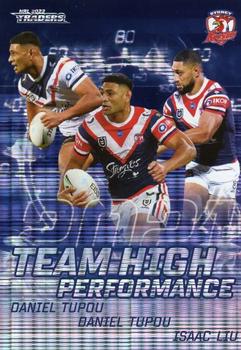 2022 NRL Traders - High Performance Team Priority #HPTP14 Sydney Roosters Front
